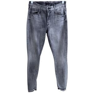 Mother Jean The Looker Grim Shadows Wash Skinny Stretch Size 28